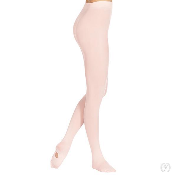  Capezio Girls Ultra Soft Self Knit Waistband Tight,Toasted  Almond, One Size